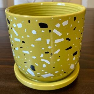 Terrazzo Speckle Lime Planter